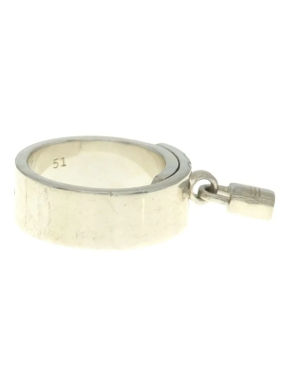 Hermes Kelly Cadena Ring Sterling 925 Silver